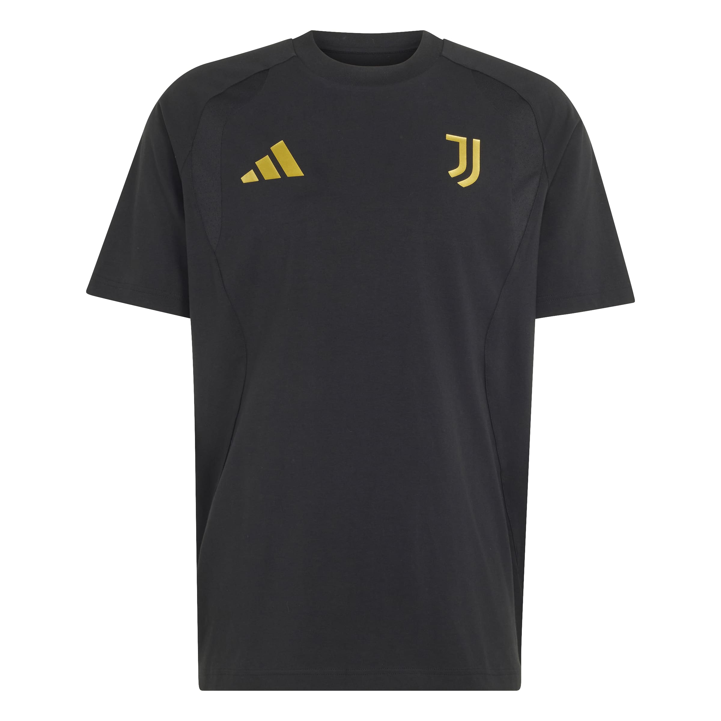 Adidas Juventus Tiro Travel T-Shirt 2026-2027 Zwart Goud