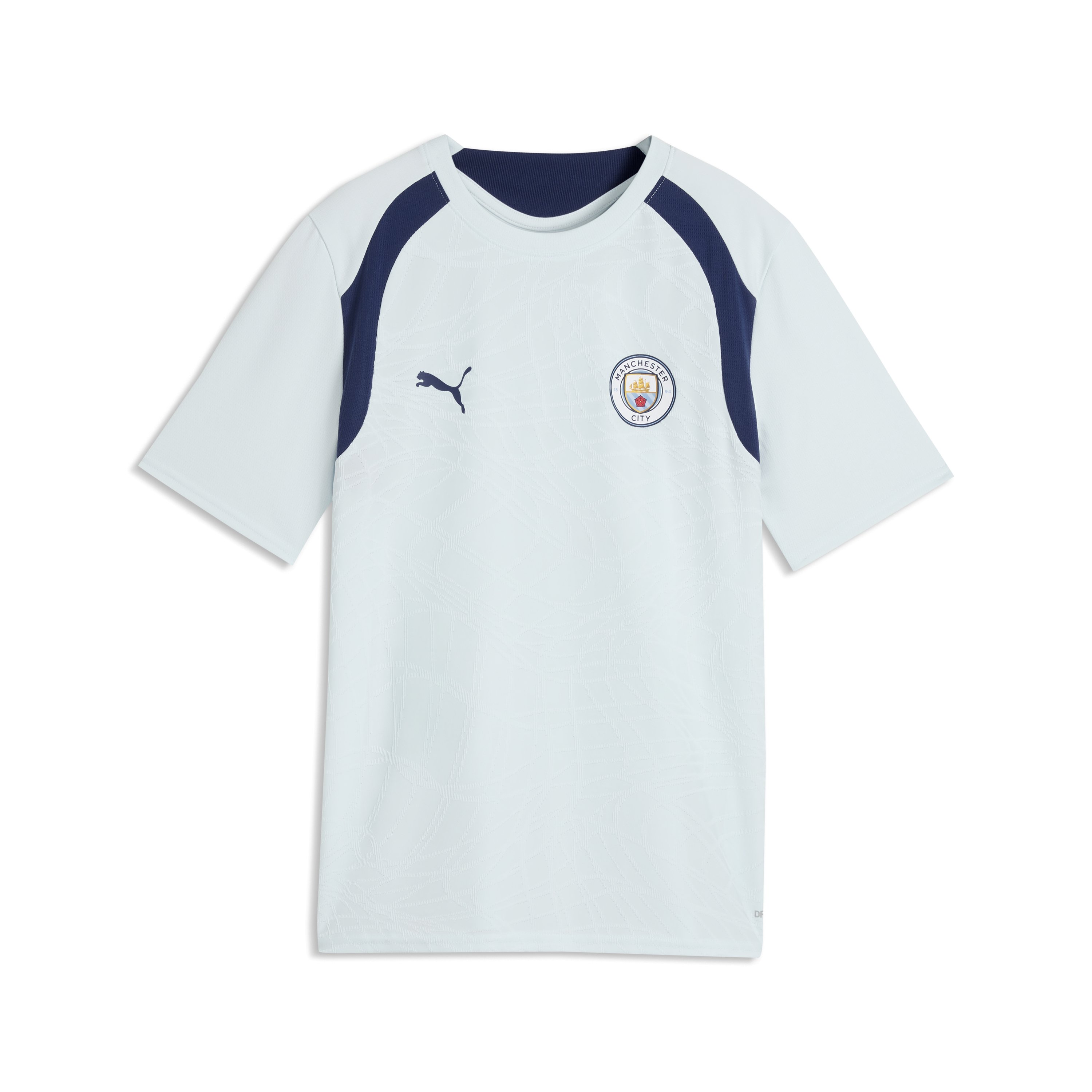 PUMA Manchester City Trainingsshirt 2026-2027 Kids Lichtblauw Donkerblauw