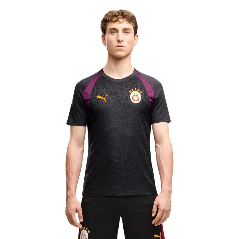 PUMA Galatasaray SK Trainingsshirt 2026-2027 Donkergrijs Paars Oranje