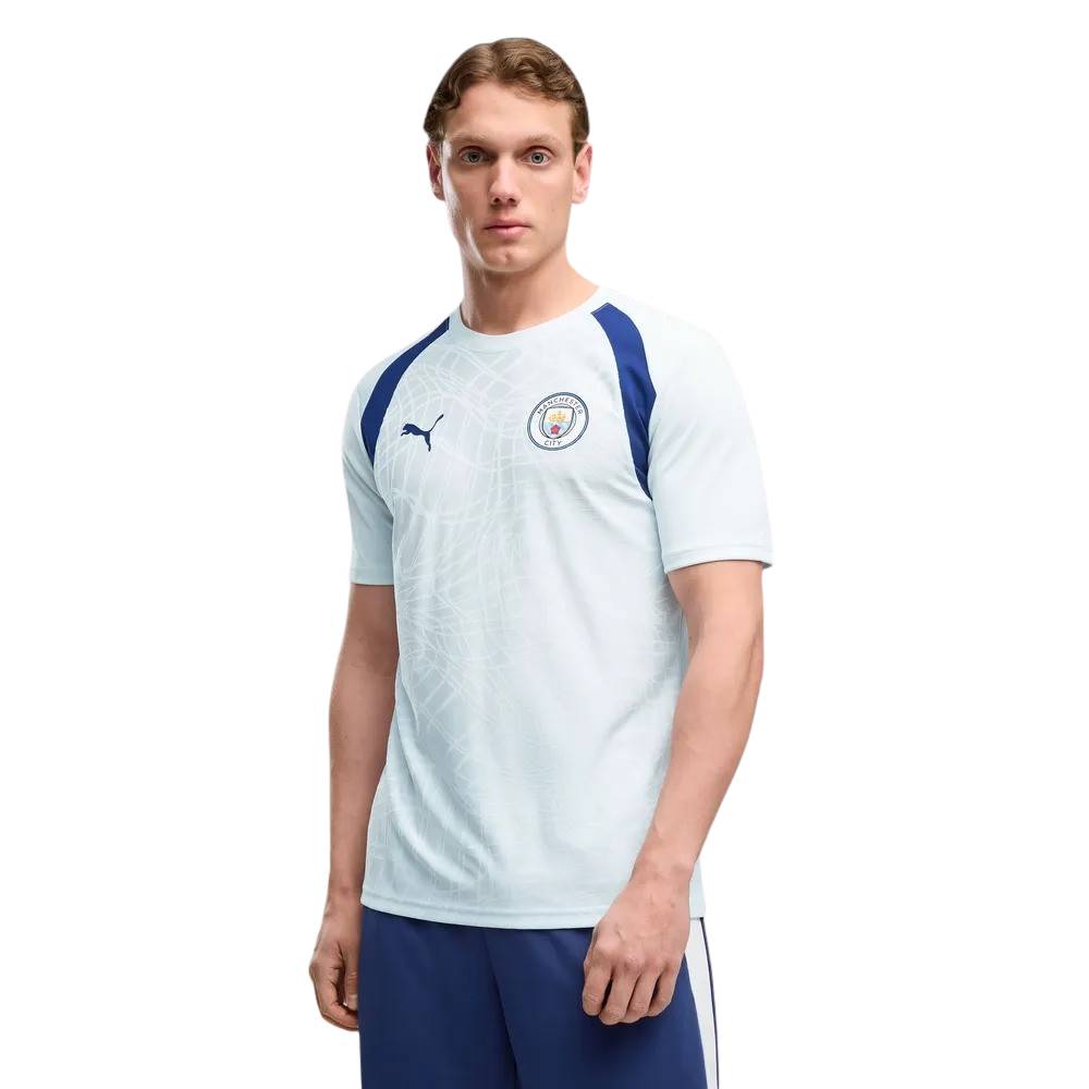PUMA Manchester City Trainingsshirt 2026-2027 Lichtblauw Donkerblauw