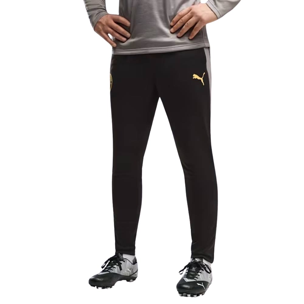 PUMA Manchester City Trainingsbroek 2026-2027 Zwart Donkergrijs Goud
