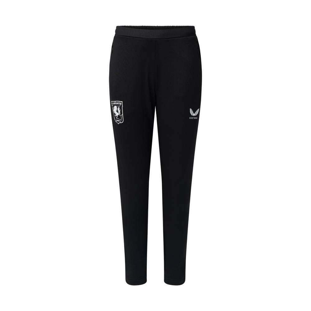 Castore FC Twente Trainingsbroek 2026-2027 Kids Zwart Donkergrijs