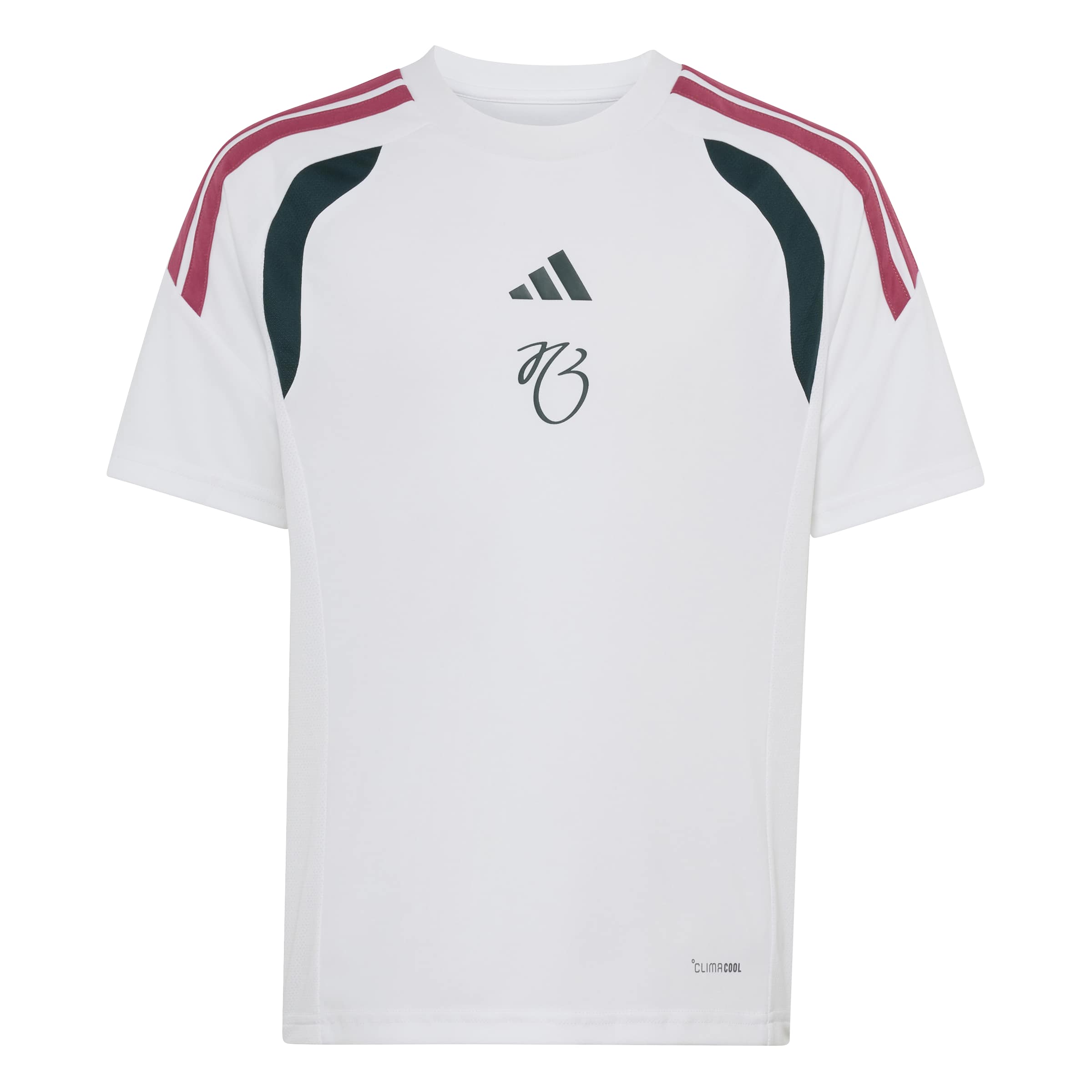Adidas Jude Bellingham Trainingsshirt Kids Wit Zwart Roze