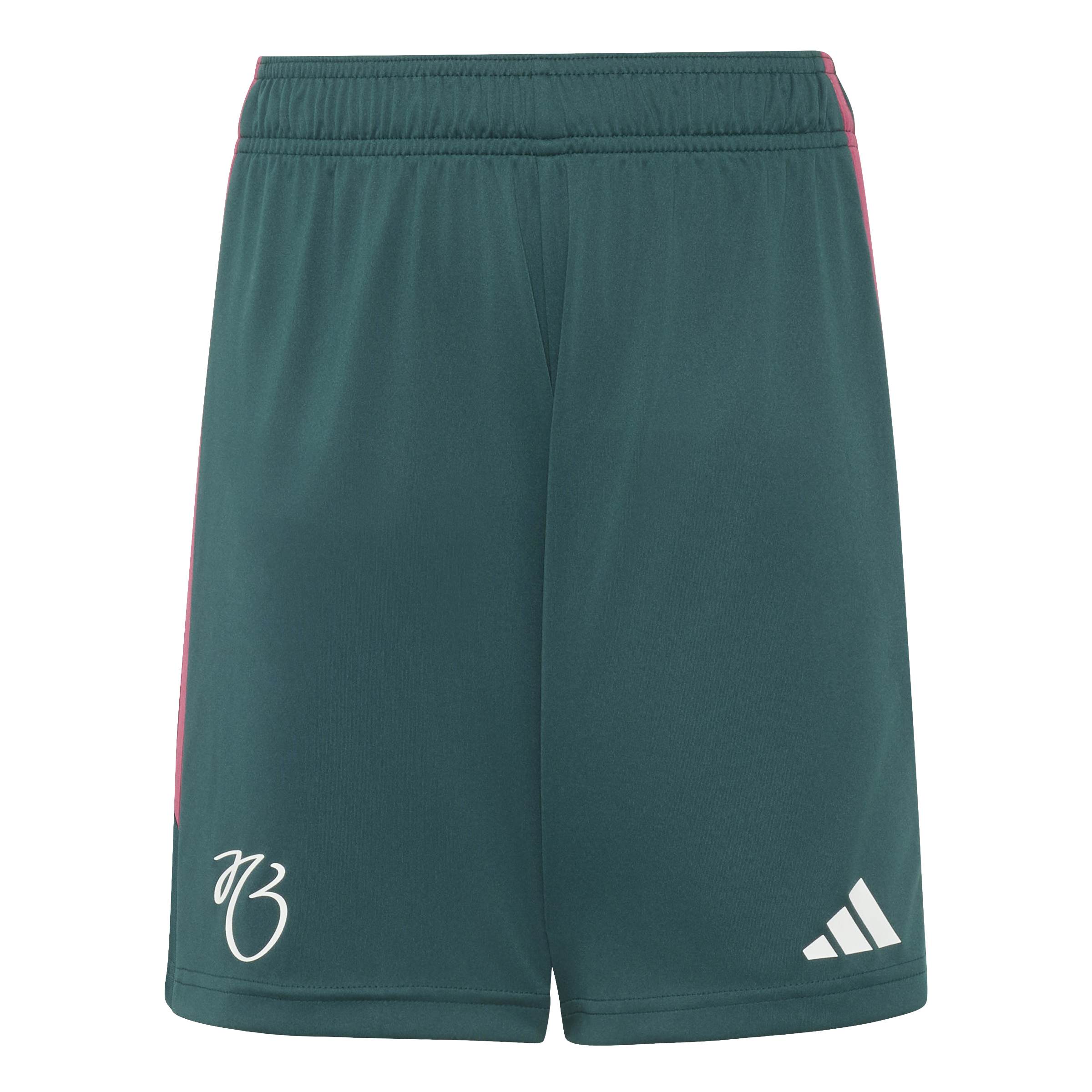 Adidas Jude Bellingham Trainingsbroekje Kids Donkergroen Roze Wit