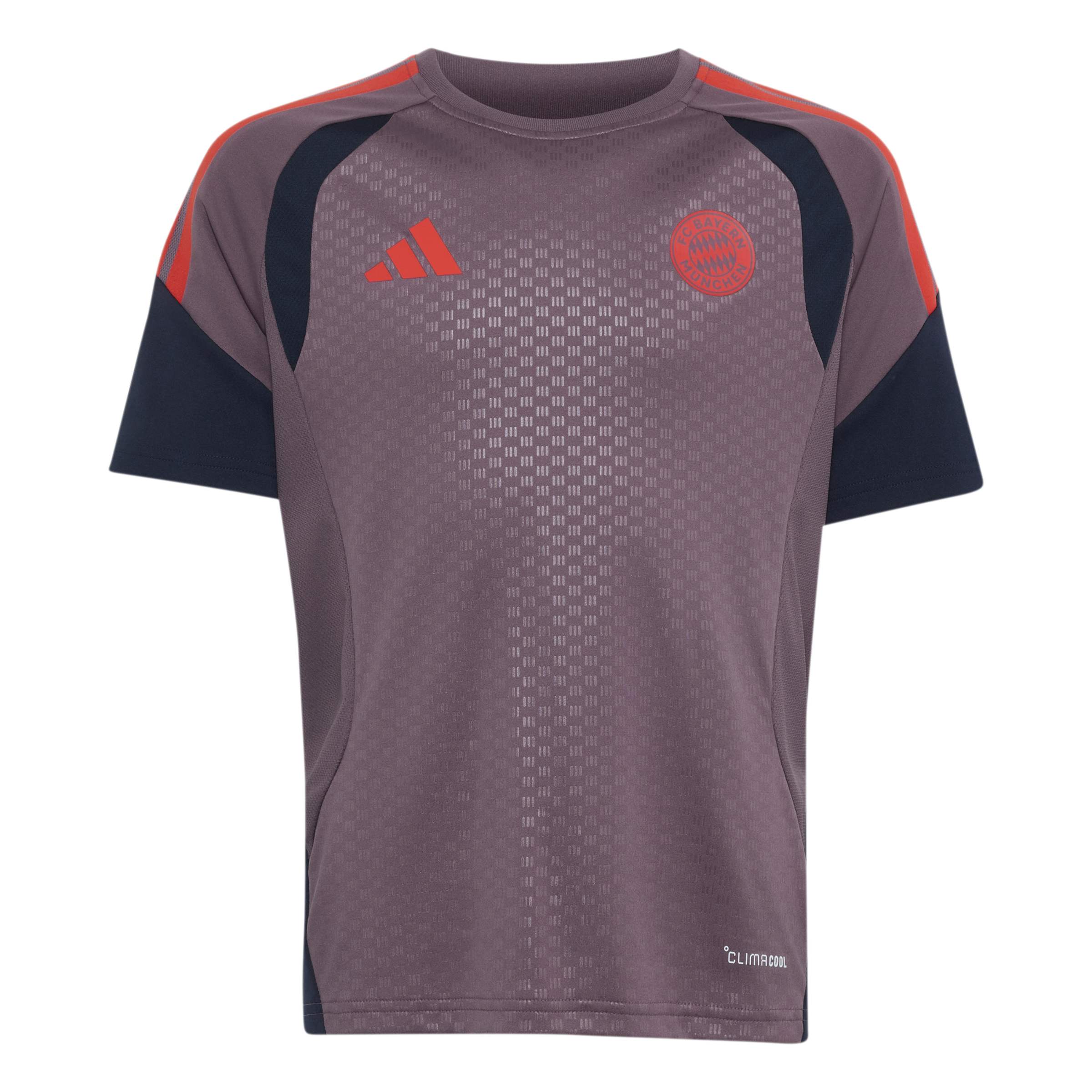 Adidas Bayern M&uuml;nchen Europees Trainingsshirt 2026-2027 Kids Lichtpaars Zwart Rood