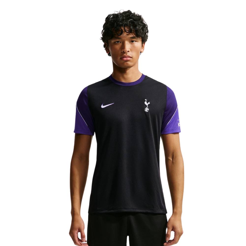 Nike Tottenham Hotspur Strike Trainingsshirt 2026-2027 Zwart Paars Wit