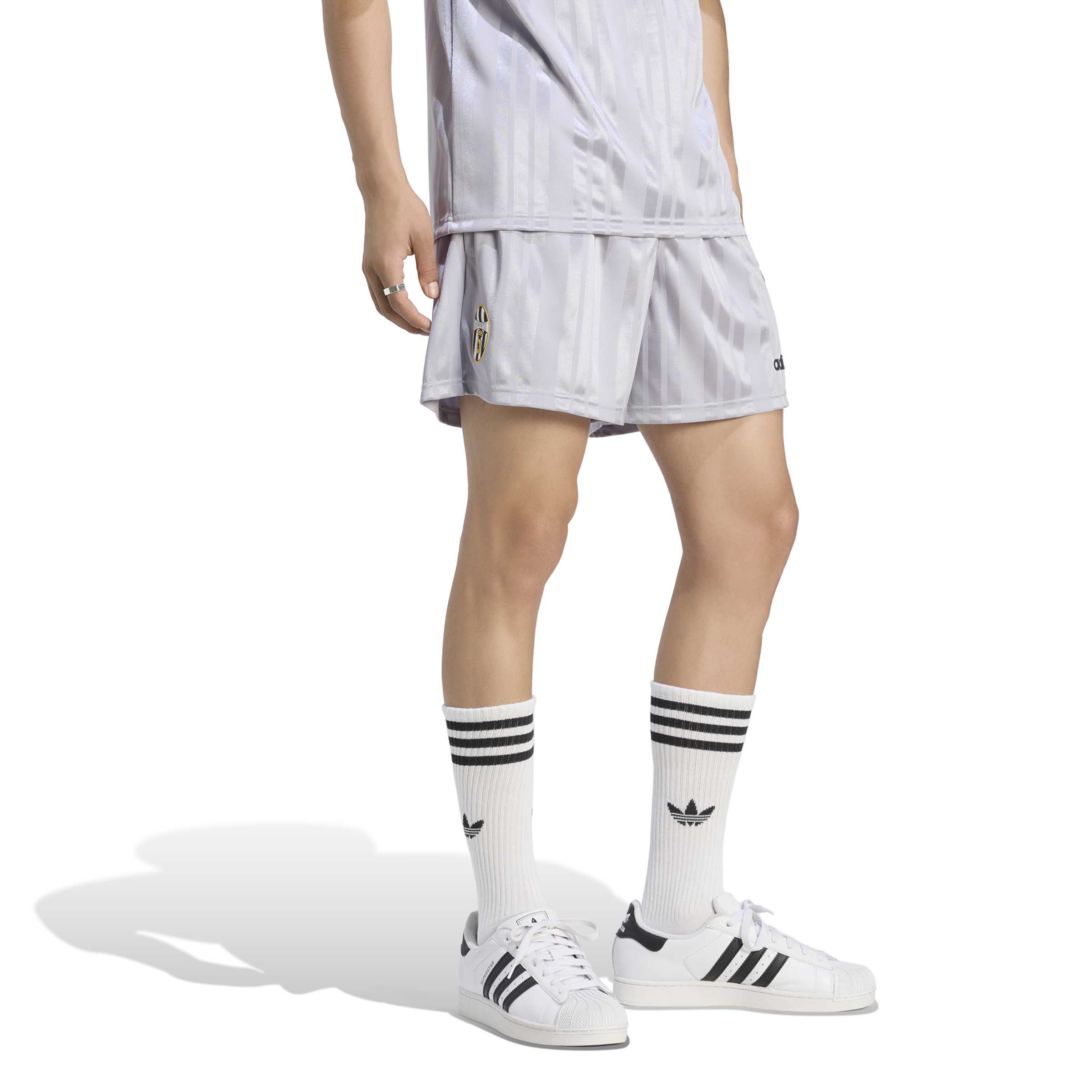 Adidas Juventus EQT Trainingsbroekje Grijs Zwart