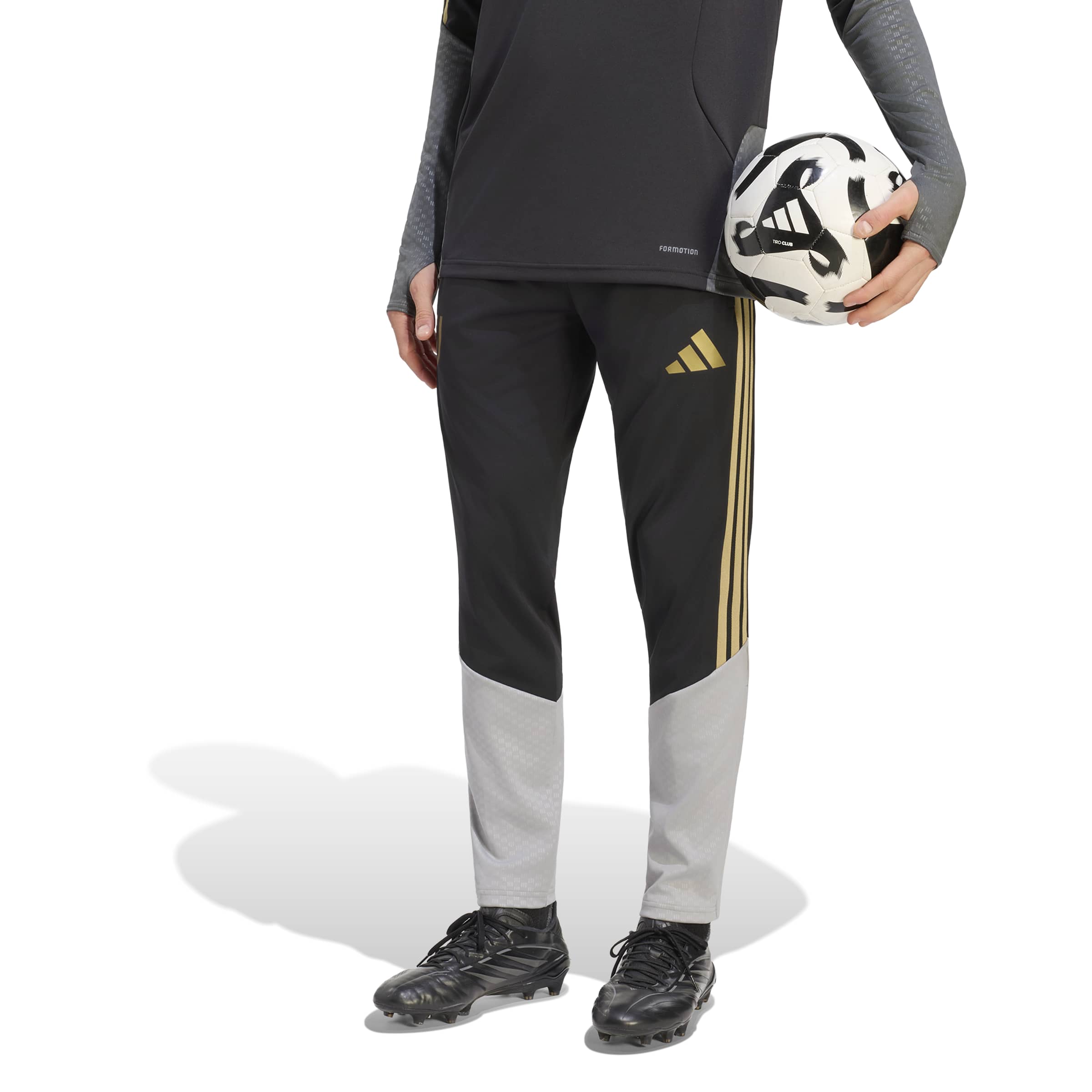 Adidas Juventus Europees Trainingsbroek 2026-2027 Zwart Grijs Goud