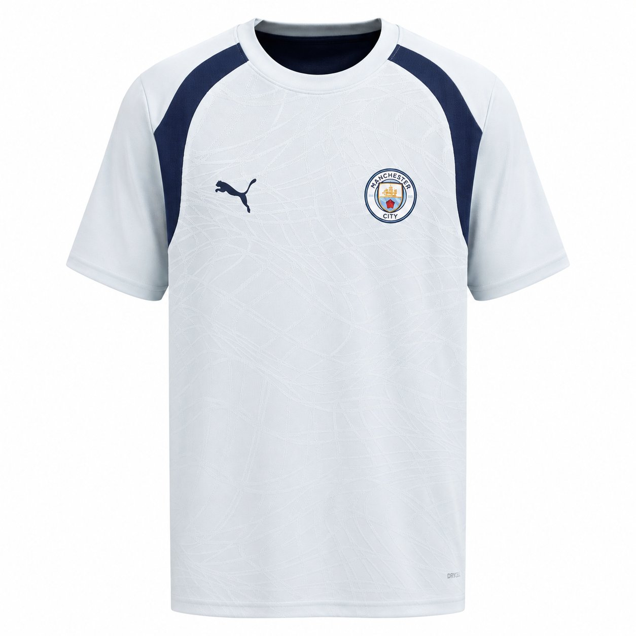 PUMA Manchester City Trainingsshirt 2026-2027 Kids Lichtblauw Donkerblauw