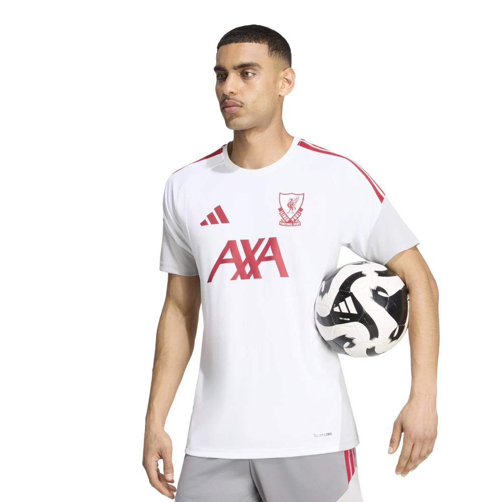 Adidas Liverpool Europees Trainingsshirt 2026-2027 Wit Rood Grijs
