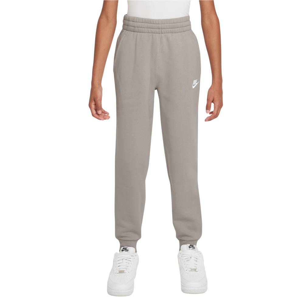Nike Sportswear Club Fleece Joggingbroek Kids Lichtbeige Wit