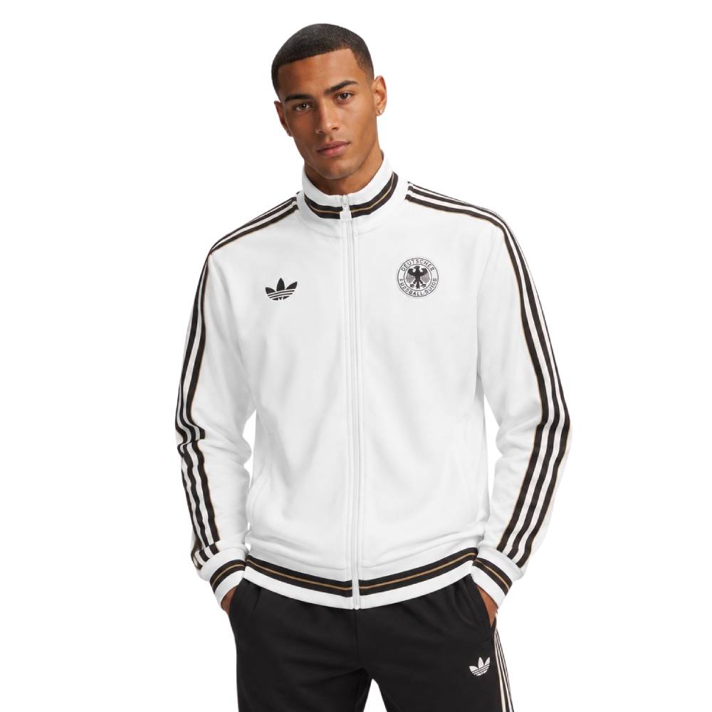 Adidas Duitsland Trainingsjack 2026 Wit Zwart