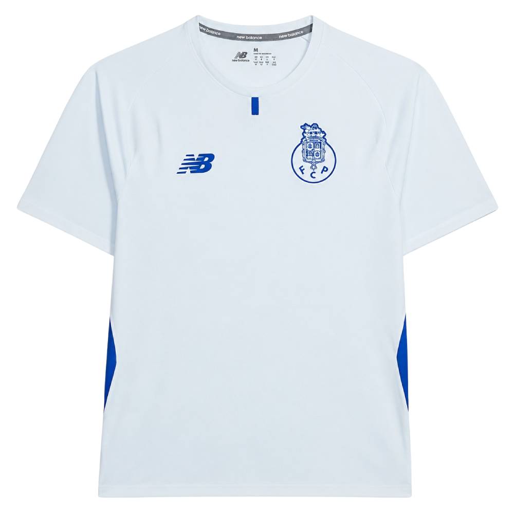 New Balance FC Porto Trainingsshirt 2026-2027 Lichtgrijs Donkerblauw