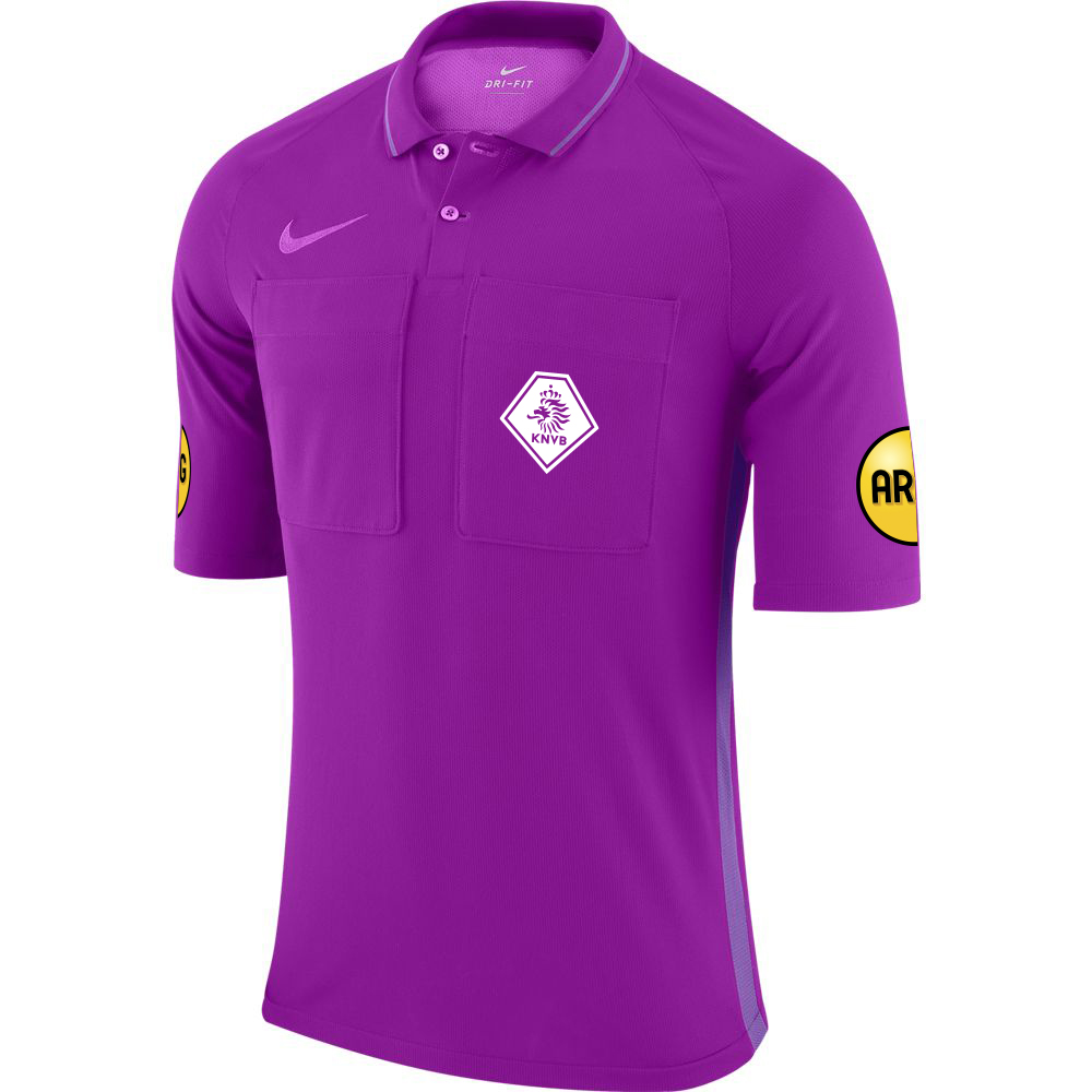 Nike KNVB Scheidsrechtersshirt 2020 2022 Paars