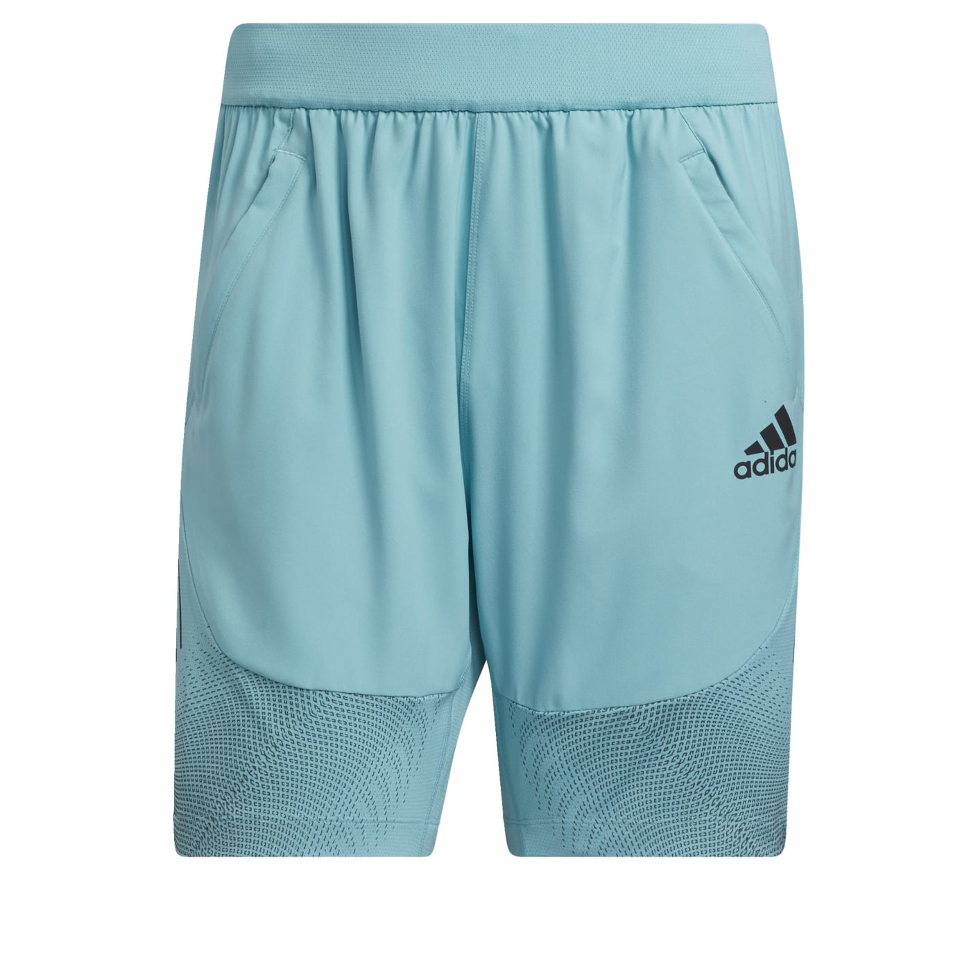 ▷ adidas - Yoga - Tech short in kaki en zwart-Groen | 10% studentenkorting  bij ASOS