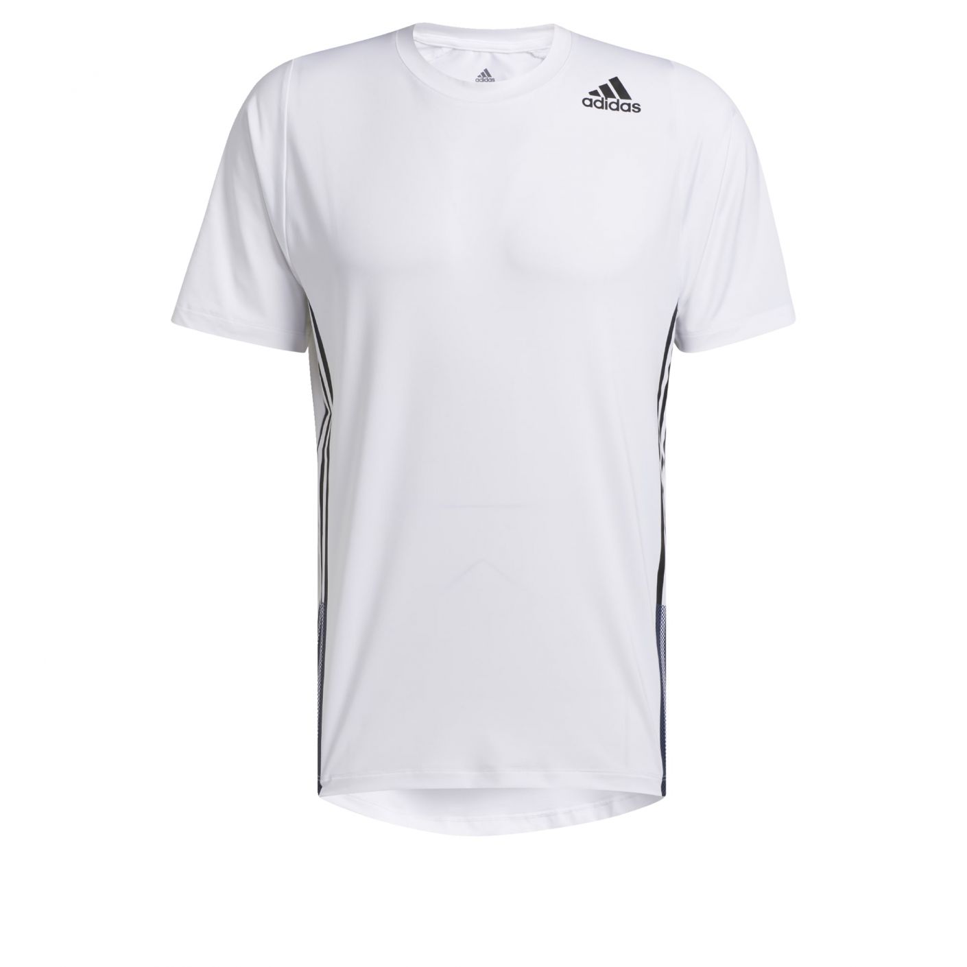 adidas 3-Stripes Sportshirt Wit Zwart