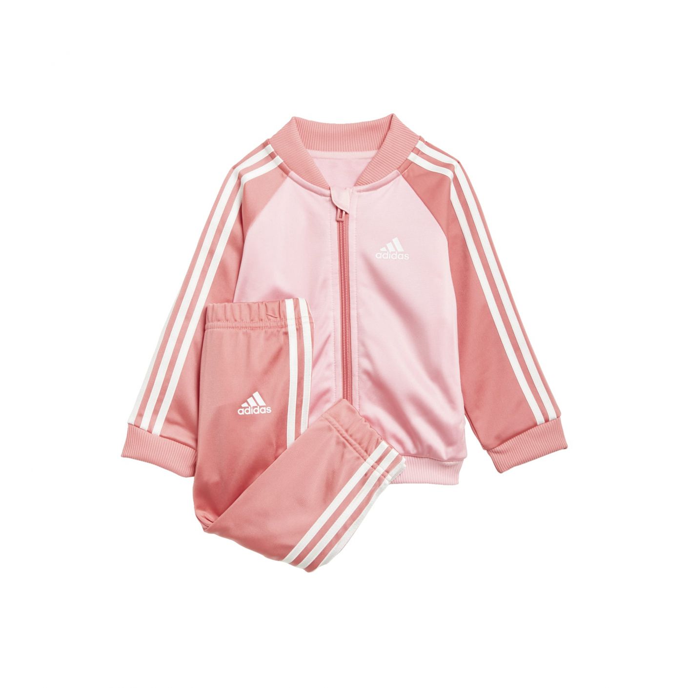 adidas 3-Stripes Tricot Trainingspak Baby / Peuters Roze