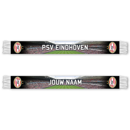 PSV Sjaal Stadion Gepersonaliseerd (Fleece)