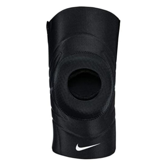 Nike Pro Open Patella Knieband 3.0 Zwart Wit