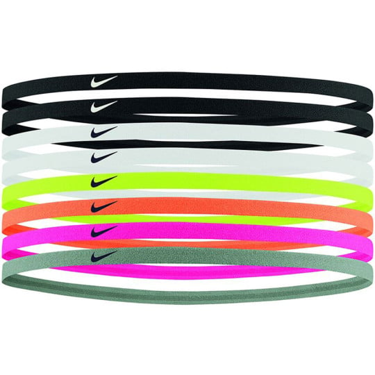 Nike Black White Headband 8 Pieces - KNVBShop.nl