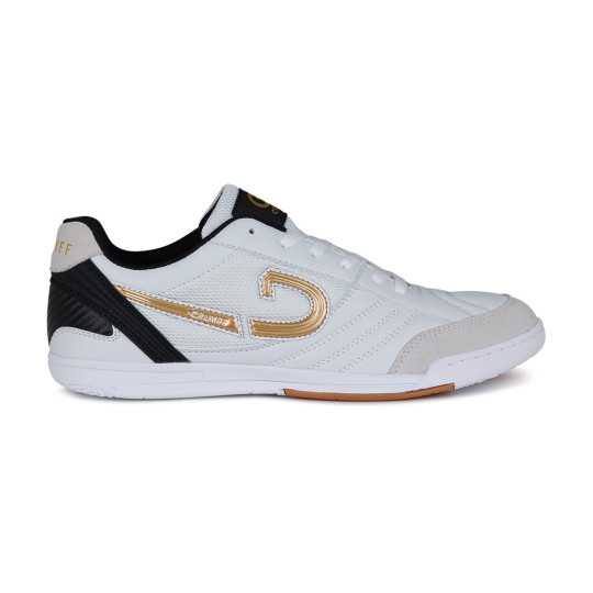 Cruyff Libra Zaalvoetbalschoenen Wit Goud