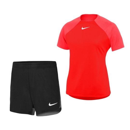 Nike Academy Pro Trainingsset Dames Felrood Zwart