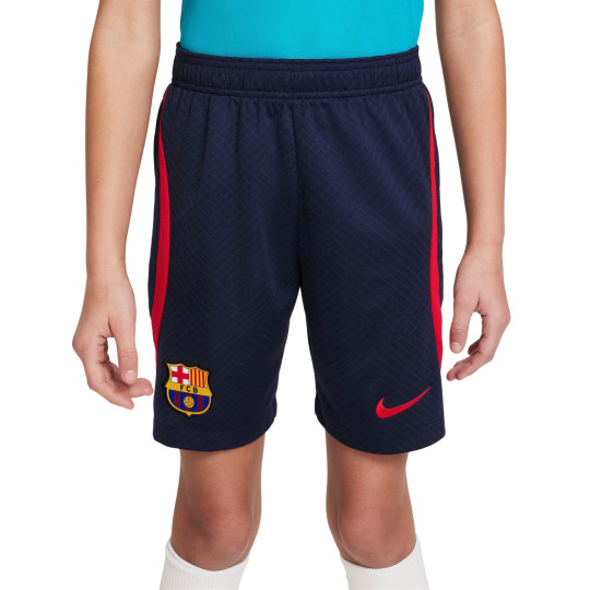 Nike FC Barcelona Strike Trainingsbroekje 2022-2023 Kids Donkerblauw Rood