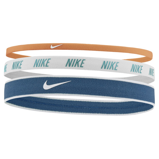 Nike Mixed Haarbanden 3-Pack Oranje Groen Blauw