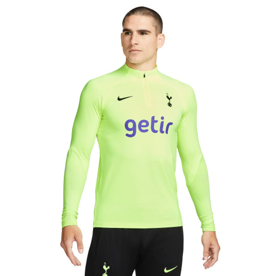Nike Tottenham Hotspur Strike Trainingstrui 2022-2023 Neon Geel Zwart