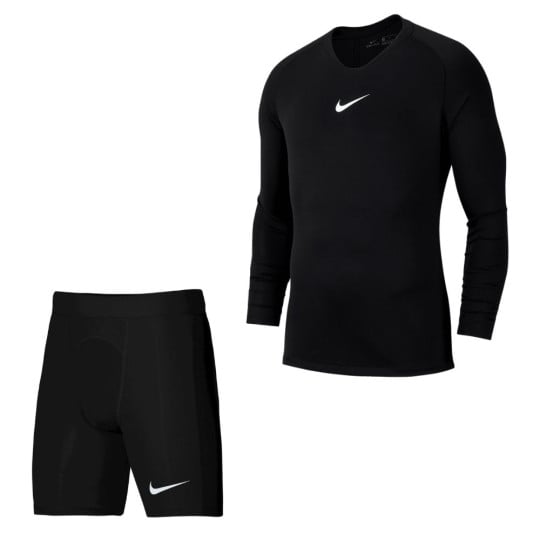 Nike Park Dri-Fit Trainingsset Lange Mouwen Zwart Wit
