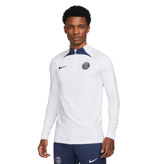 Nike Paris Saint-Germain Strike Trainingstrui 2022-2023 Wit Donkerblauw
