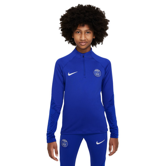 Nike Paris Saint Germain Strike Trainingstrui 2022-2023 Kids Blauw Wit
