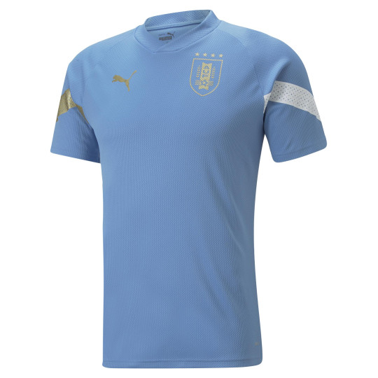 PUMA Uruguay Trainingsshirt 2022-2024 Zilver Blauw Wit