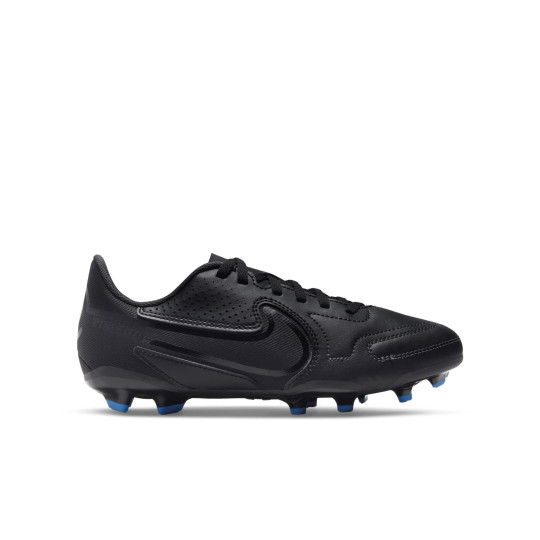 Nike Tiempo Legend 9 Club Gazon Naturel Gazon Artificiel Chaussures de Foot (MG) Enfants Noir Bleu