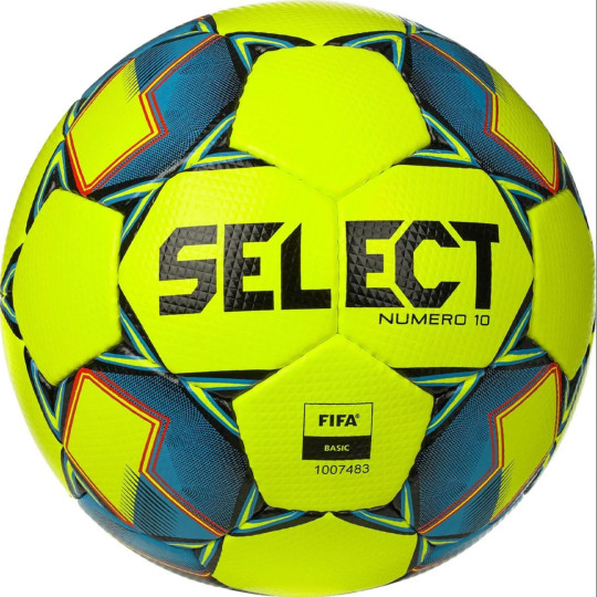 Select Numero 10 v22 Maat 3 Voetbal Geel