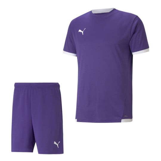 Kit d'entraînement PUMA TeamLiga violet et blanc