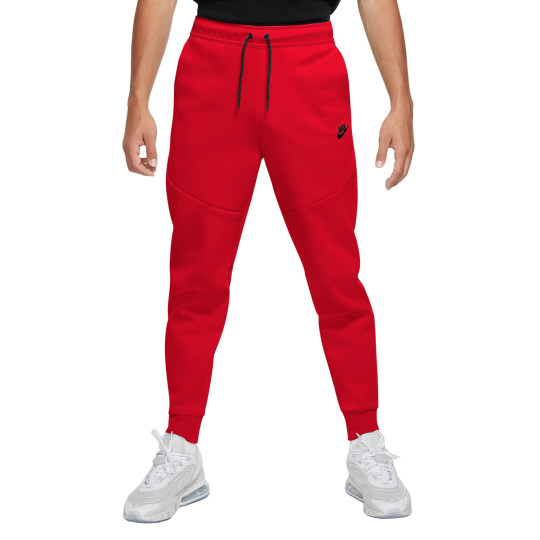 Nike Jogger Tech Fleece Red Black Black