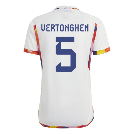 adidas België Vertonghen 5 Uitshirt 2022-2024