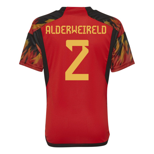 adidas België Alderweireld 2 Thuisshirt 2022-2024 Kids