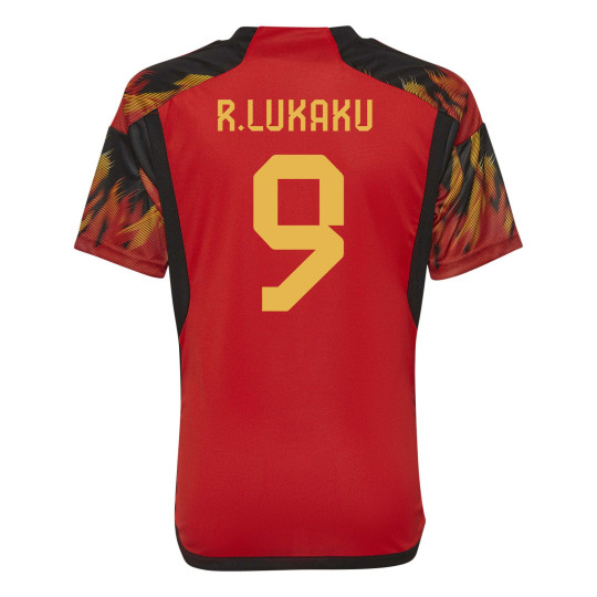 adidas België R.Lukaku 9 Thuisshirt 2022-2024 Kids