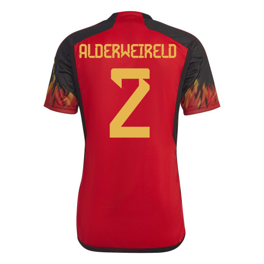 adidas België Alderweireld 2 Thuisshirt 2022-2024