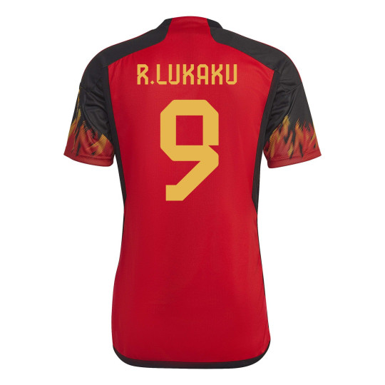 adidas België R.Lukaku 9 Thuisshirt 2022-2024