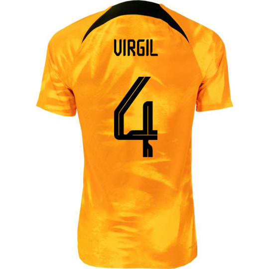 Nike Netherlands Virgil 4 Vapor Match Home Jersey 2022-2024