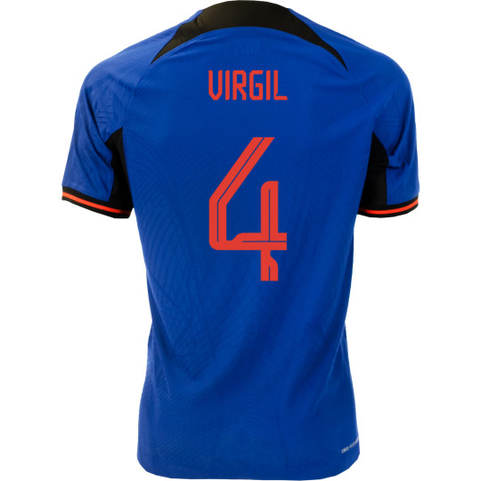 Nike Netherlands Virgil 4 Vapor Match Away Jersey 2022-2024