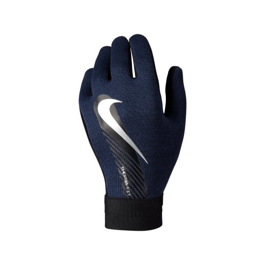 Nike Therma-Fit Academy Handschoenen Kids Donkerblauw Zilver