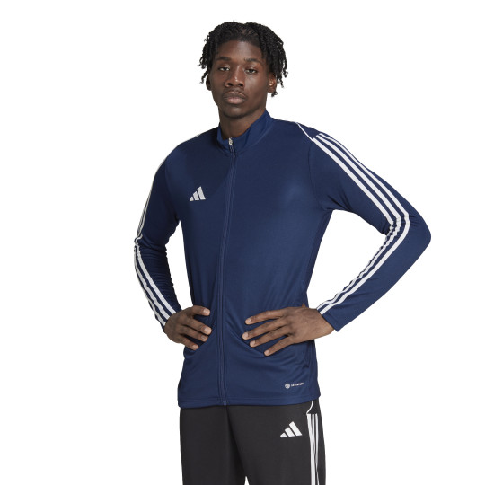 adidas Tiro 23 League Veste d'Entraînement Bleu Foncé Blanc