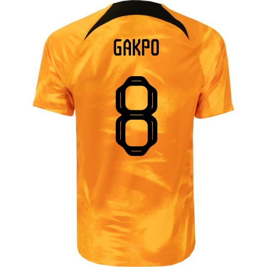 Nike Netherlands Gakpo 8 Home Jersey 2021-2024
