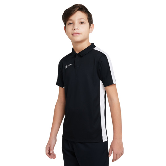 Nike Dri-Fit Academy 23 Polo Kids Zwart Wit
