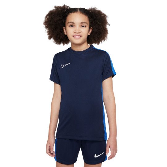 Nike Dri-Fit Academy 23 Trainingsshirt Kids Donkerblauw Blauw Wit
