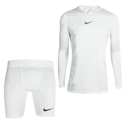 Nike Dri-Fit Park Trainingsset Lange Mouwen Wit